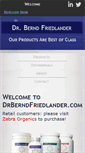Mobile Screenshot of drberndfriedlander.com